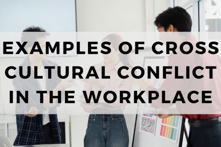 Examples Of Cross Cultural Conflict In The Workplace